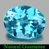 2.23 Ct. Delightful Natural Gem Swiss Blue Topaz Oval Shape