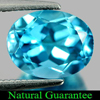 2.44 Ct. Good Cutting Natural Gem Swiss Blue Topaz Oval Shape