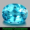 Good Color 2.34 Ct. Oval Natural Gem Swiss Blue Topaz Brazil