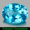 Good Cutting 2.15 Ct. Oval Natural Gem Swiss Blue Topaz Brazil