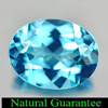 Good Gemstone 2.12 Ct. Oval Natural Swiss Blue Topaz Brazil