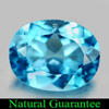 Nice Gemstone 2.23 Ct. Oval Natural Swiss Blue Topaz Brazil