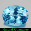 Beautiful Gem 2.52 Ct. Oval Natural Swiss Blue Topaz Brazil