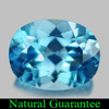 2.48 Ct. Good Color Natural Gem Swiss Blue Topaz Oval Shape