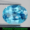 Beauteous Gem 2.01 Ct. Oval Natural Swiss Blue Topaz Brazil