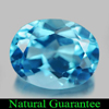 2.60 Ct. Calibrate Size Natural Gem Swiss Blue Topaz Oval Shape
