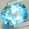 2.36 Ct. Oval Natural Gemstone Swiss Blue Topaz Brazil 2.36 Ct. Oval Natural Gemstone Swiss Blue Topaz Brazil