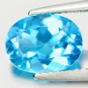 2.12 Ct. Good Oval Natural Gemstone Swiss Blue Topaz Brazil 2.12 Ct. Good Oval Natural Gemstone Swiss Blue Topaz Brazil