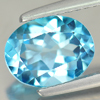 Beautiful Gem 2.32 Ct. Oval Natural Swiss Blue Topaz Brazil Beautiful Gem 2.32 Ct. Oval Natural Swiss Blue Topaz Brazil