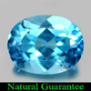 Natural Gemstone 2.02 Ct. Oval Shape Swiss Blue Topaz Brazil Natural Gemstone 2.02 Ct. Oval Shape Swiss Blue Topaz Brazil