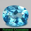 Natural Gemstone 2.54 Ct. Oval Shape Swiss Blue Topaz Brazil Natural Gemstone 2.54 Ct. Oval Shape Swiss Blue Topaz Brazil