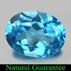 Natural Gemstone 2.11 Ct. Oval Shape Swiss Blue Topaz Brazil Natural Gemstone 2.11 Ct. Oval Shape Swiss Blue Topaz Brazil