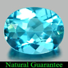 Natural Gemstone 2.32 Ct. Oval Shape Swiss Blue Topaz Brazil Natural Gemstone 2.32 Ct. Oval Shape Swiss Blue Topaz Brazil