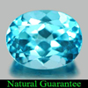 2.52 Ct. Good Color Oval Natural Gem Swiss Blue Topaz Brazil 2.52 Ct. Good Color Oval Natural Gem Swiss Blue Topaz Brazil