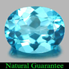Good Cutting 2.17 Ct. Oval Natural Gem Swiss Blue Topaz Brazil Good Cutting 2.17 Ct. Oval Natural Gem Swiss Blue Topaz Brazil
