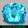 2.10 Ct. Nice Oval Natural Gemstone Swiss Blue Topaz Brazil 2.10 Ct. Nice Oval Natural Gemstone Swiss Blue Topaz Brazil