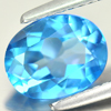2.07 Ct. Sz 9 x 7 Mm. Oval Natural Gem Blue Topaz Brazil 2.07 Ct. Sz 9 x 7 Mm. Oval Natural Gem Blue Topaz Brazil