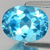 2.40 Ct. Oval Shape Natural Gem Swiss Blue Topaz Brazil