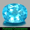 2.36 Ct. Good Oval Natural Gem Swiss Blue Topaz Brazil