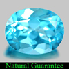 2.25 Ct. Beautiful Natural Gem Swiss Blue Topaz Oval Shape