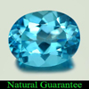 Nice Natural Gem 2.31 Ct. Oval Shape Swiss Blue Topaz Brazil