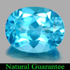 2.29 Ct. Nice Oval Natural Gem Swiss Blue Topaz From Brazil