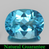 2.48 Ct. Beautiful Oval Natural Gem Swiss Blue Topaz Brazil