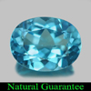 2.09 Ct. 9 x 7 Mm. Oval Natural Gem Swiss Blue Topaz Brazil