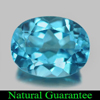 2.52 Ct. Oval Natural Gem Swiss Blue Topaz From Brazil
