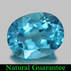 Good Natural Gem 2.36 Ct. Oval Shape Swiss Blue Topaz Brazil