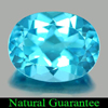 Alluring Natural Gem 2.30 Ct. Oval Shape Swiss Blue Topaz Brazil