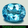 2.14 Ct. Oval Shape Natural Gem Swiss Blue Topaz Brazil