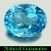 2.48 Ct. Oval Shape Natural Gem Swiss Blue Topaz Brazil
