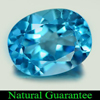 2.38 Ct. Oval Shape Natural Gem Swiss Blue Topaz Brazil