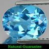 2.38 Ct. Alluring Oval Natural Gemstone Swiss Blue Topaz Brazil