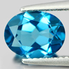 1.98 Ct. Good Oval Natural Gem London Blue Topaz Brazil