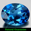 2.18 Ct. Natural Gemstone London Blue Topaz Oval Shape