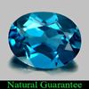 Nice Gemstone 2.18 Ct. Oval Shape Natural London Blue Topaz