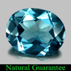 Alluring Gem 2.07 Ct. Oval Shape Natural London Blue Topaz Brazil