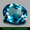 Charming Gem 1.99 Ct. Oval Shape Natural London Blue Topaz Brazil