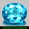 3.25 Ct. Delightful Natural Gem Swiss Blue Topaz Oval Shape