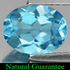2.05 Ct. Sz 9 x 7 Mm. Oval Natural Gem Swiss Blue Topaz Brazil