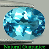 2.42 Ct. Nice Natural Gemstone Swiss Blue Topaz Oval Shape