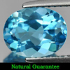 2.39 Ct. Oval Natural Gem Swiss Blue Topaz Size 9 x 7 x 5 Mm. 2.39 Ct. Oval Natural Gem Swiss Blue Topaz Size 9 x 7 x 5 Mm.