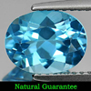 2.33 Ct. Good Color Oval Natural Gem Swiss Blue Topaz Brazil 2.33 Ct. Good Color Oval Natural Gem Swiss Blue Topaz Brazil