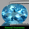 Natural Gem 2.12 Ct. Oval Shape Swiss Blue Topaz From Brazil Natural Gem 2.12 Ct. Oval Shape Swiss Blue Topaz From Brazil