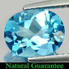 Good Natural Gem 2.33 Ct. Oval Shape Swiss Blue Topaz Brazil Good Natural Gem 2.33 Ct. Oval Shape Swiss Blue Topaz Brazil