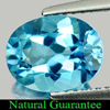 Natural Gem 2.27 Ct. Oval Shape Swiss Blue Topaz Good Color Natural Gem 2.27 Ct. Oval Shape Swiss Blue Topaz Good Color