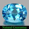 Alluring Gem 2.37 Ct. Oval Shape Natural Swiss Blue Topaz Brazil