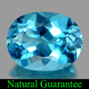 Alluring Gem 2.28 Ct. Oval Shape Natural Swiss Blue Topaz Brazil
